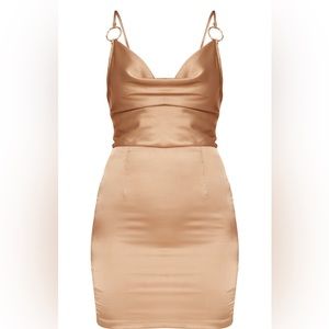 Pretty Little Thing draped front mini dress